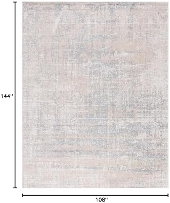 SAFAVIEH Adirondack Area Rug 9x12, Modern Large Beige & Slate ADR207B