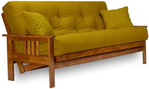 Nirvana Futons Stanford Wood Futon Frame - Queen Size (Frame Only), Transform...
