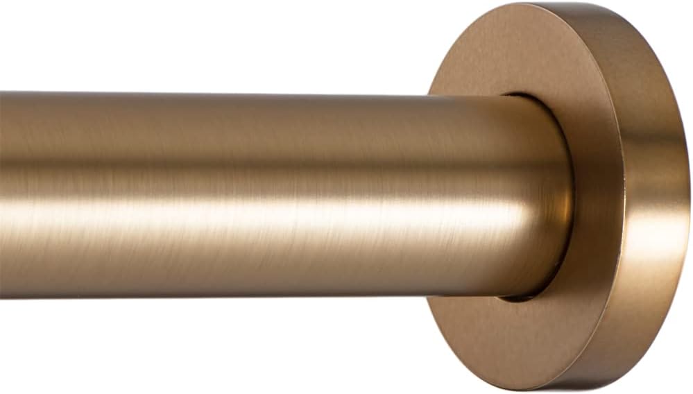 Ivilon Shower Tension Curtain Rod - Adjustable Spring Tension Rod for Shower ...