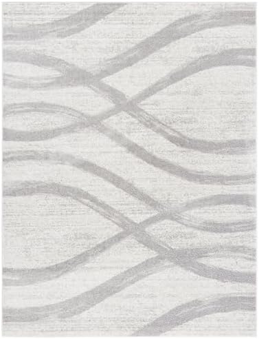 SAFAVIEH Adirondack Area Rug 8'x10', Modern Cream & Grey ADR125C