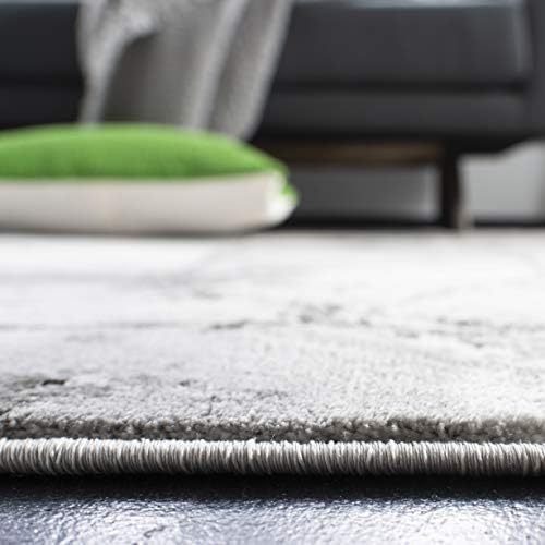 SAFAVIEH Craft Collection Runner Rug - 2'3" x 6', Grey & Sil...