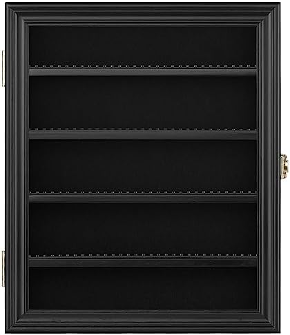 Block Toy Minifigures Dimensions Display Case Thimble Wall Cabinet Shelves Co...
