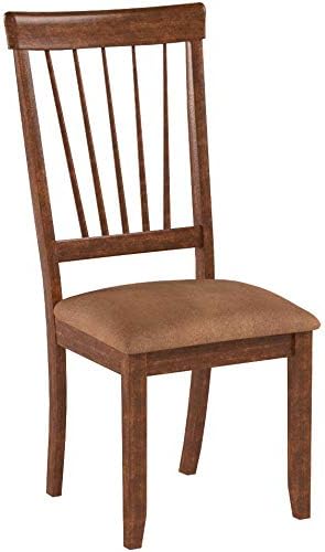Signature Design by Ashley Berringer Wood Dining Chairs Set of 2, Brown