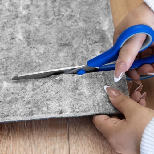 RUGPADUSA, 2'x8', Non-Slip Felt and Rubber Rug Pad (1/4" Thick),...
