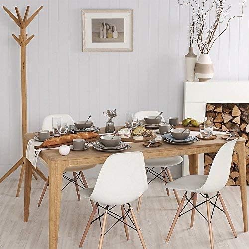 Devoko Modern Style Dining Chairs Mid Century Pre Assembled DSW Chair Classic...
