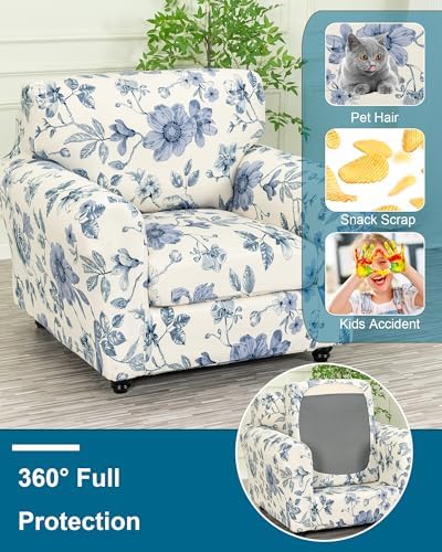 CRFATOP Armchair Chair Covers for Living Room Sofa Couch Slipcover,C11