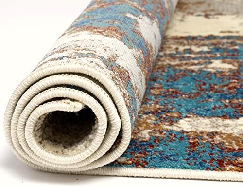 LUXE WEAVERS Modern Abstract Medium Pile Area Rug Passion 4x5