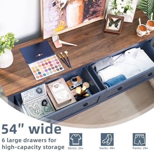 Joaxswe Farmhouse Dresser and Nightstand Set 3 for Bedroom
