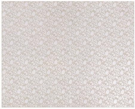 Vaukki 8x10 Area Rug for Living Room, Beige White Throw Carpet for Bedroom
