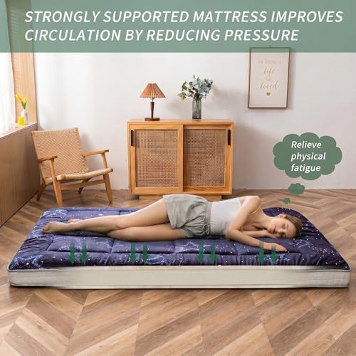 MAXYOYO Futon Mattress, Japanese Floor Mattress Folding Sleeping Pad