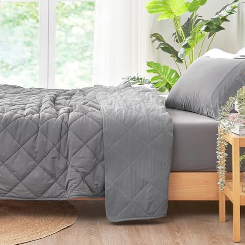 Cozy Bliss Cooling Blanket for Hot Sleepers Queen Size, Q-Max 0.45 Cooling Co...