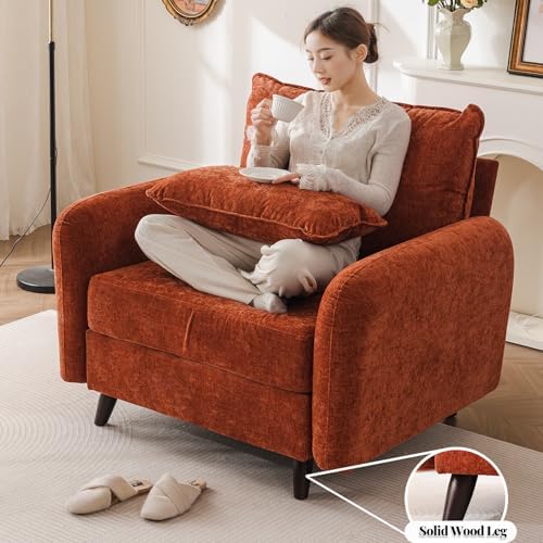 Rexulqo Oversized Accent Chair with All Seats Storage,Comfy Living Room Chair...