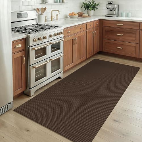 KOZYFLY Rugs for Entryway 3x5 ft Washable Area Rug Non Slip Rubber Backed Ent...