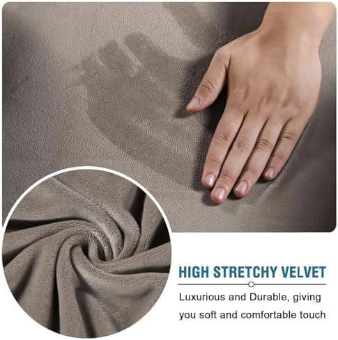 H.VERSAILTEX Rich Stretch 2 Piece Chair Cover Chair Slipcover Sofa Cover Furn...