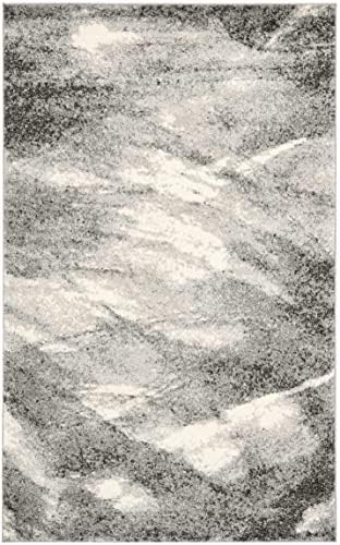 SAFAVIEH Retro Collection Area Rug - 5'3" x 8', Grey & Ivory...
