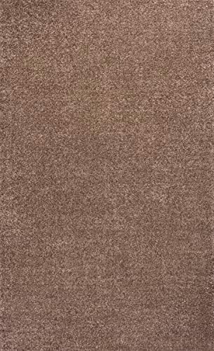 JONATHAN Y Haze Solid Low-Pile Brown Indoor Area Rug 8x10, Coastal,Bohemian,M...