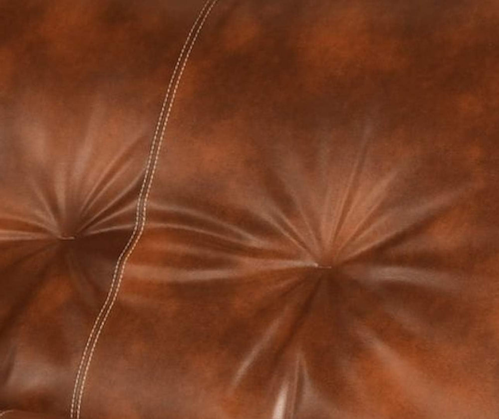 Full Size Camel Futon Cover Only Bonded Leather Premium Collection Fits 6-8 i...