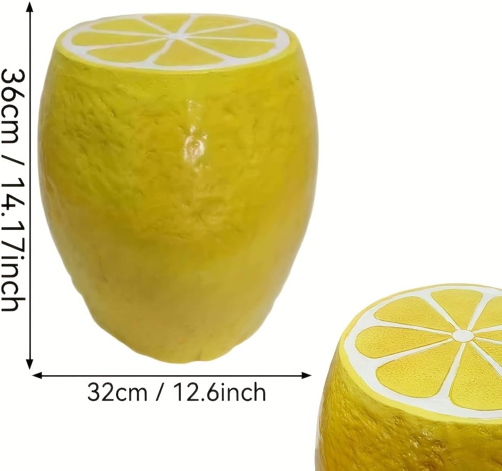 Fruit-Inspired Stool,End Table:Multi-Functional Furniture–as Seating,Stylish ...