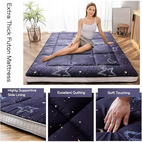 MAXYOYO Futon Mattress, Japanese Floor Mattress Folding Sleeping Pad