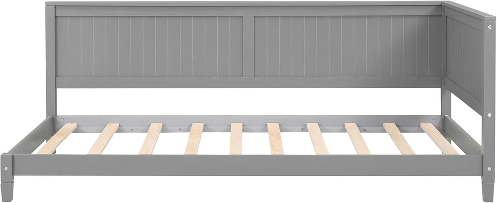 Harper & Bright Designs Twin Daybed Frame, Twin Size Platform Bed with Sl...