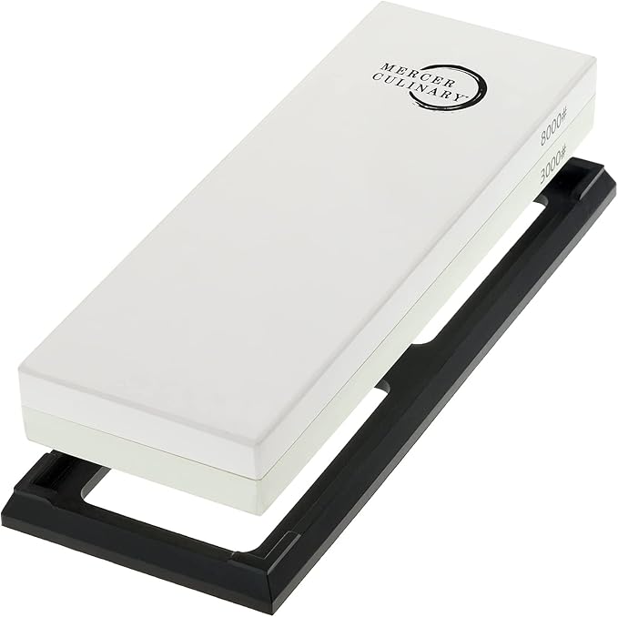 Mercer Culinary Premium Sharpening Stone 3000/8000 Grit