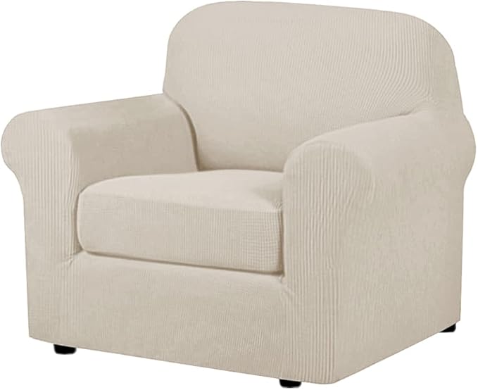 H.VERSAILTEX 2-Pieces Armchair Cover Chair Slipcovers