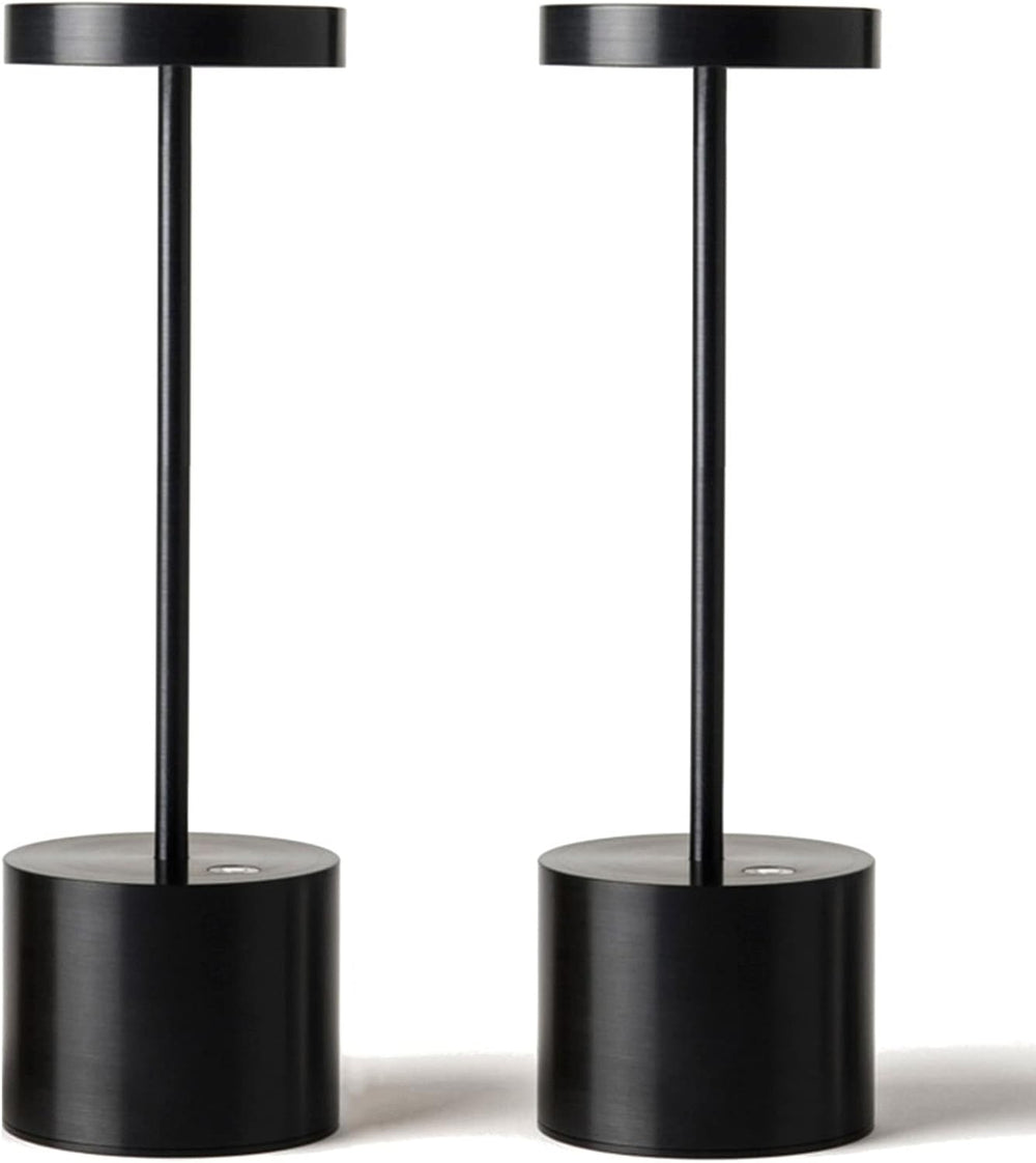 2 Pack Rechargeable Table Lamp, LED Cordless Table Lamp,5000mAh Battery Opera...