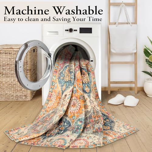 Lahome Moroccan Area Rugs 9x12 Living Room, Soft 9x12 Rugs for Bedroom