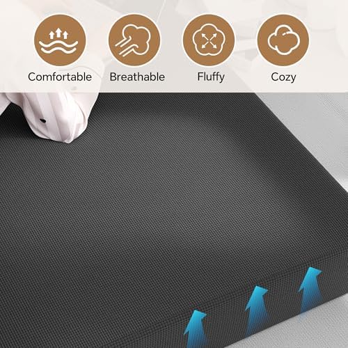MABOZOO 6 Inch Full Size Futon Mattress, Foldable Futons Sofa Couch Bed Foam ...