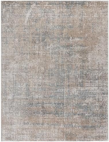 SAFAVIEH Adirondack Area Rug 8x10, Modern Large Beige & Slate ADR207B