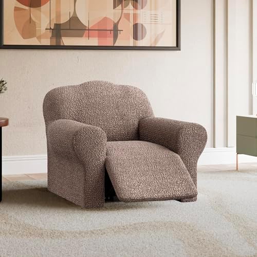 PAULATO BY GA.I.CO. Recliner Cover – Soft Form-Fit Slipcover – Stretch 1-Piec...