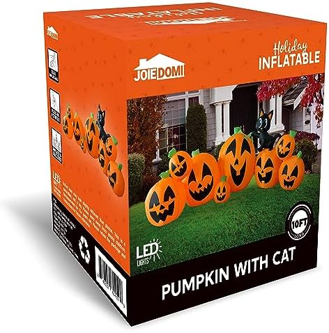 Joiedomi 10 FT Long Halloween Inflatables Outdoor Decorations, Blow Ups Infla...