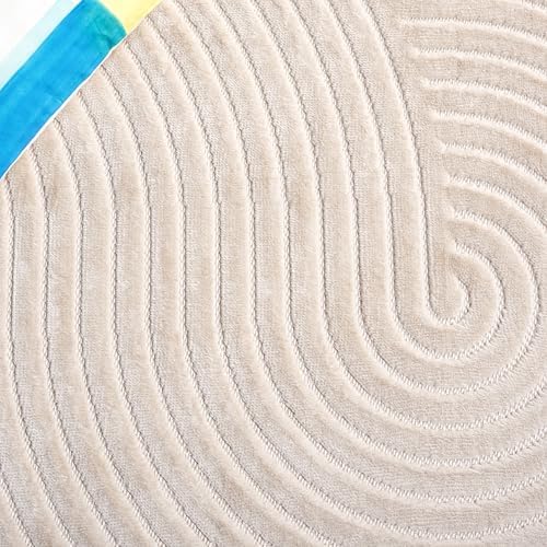 SAFAVIEH Selena Collection Runner Rug - 2'2" x 6', Beige, Non-Sh...