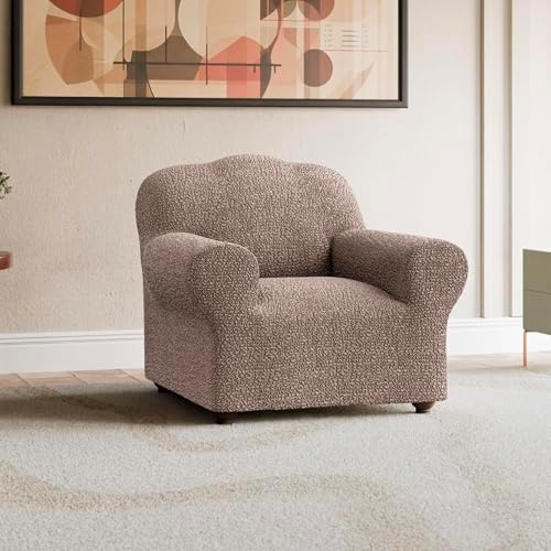 PAULATO BY GA.I.CO. Chair Cover - Armchair Cover - Armchair Slipcover - Cotto...