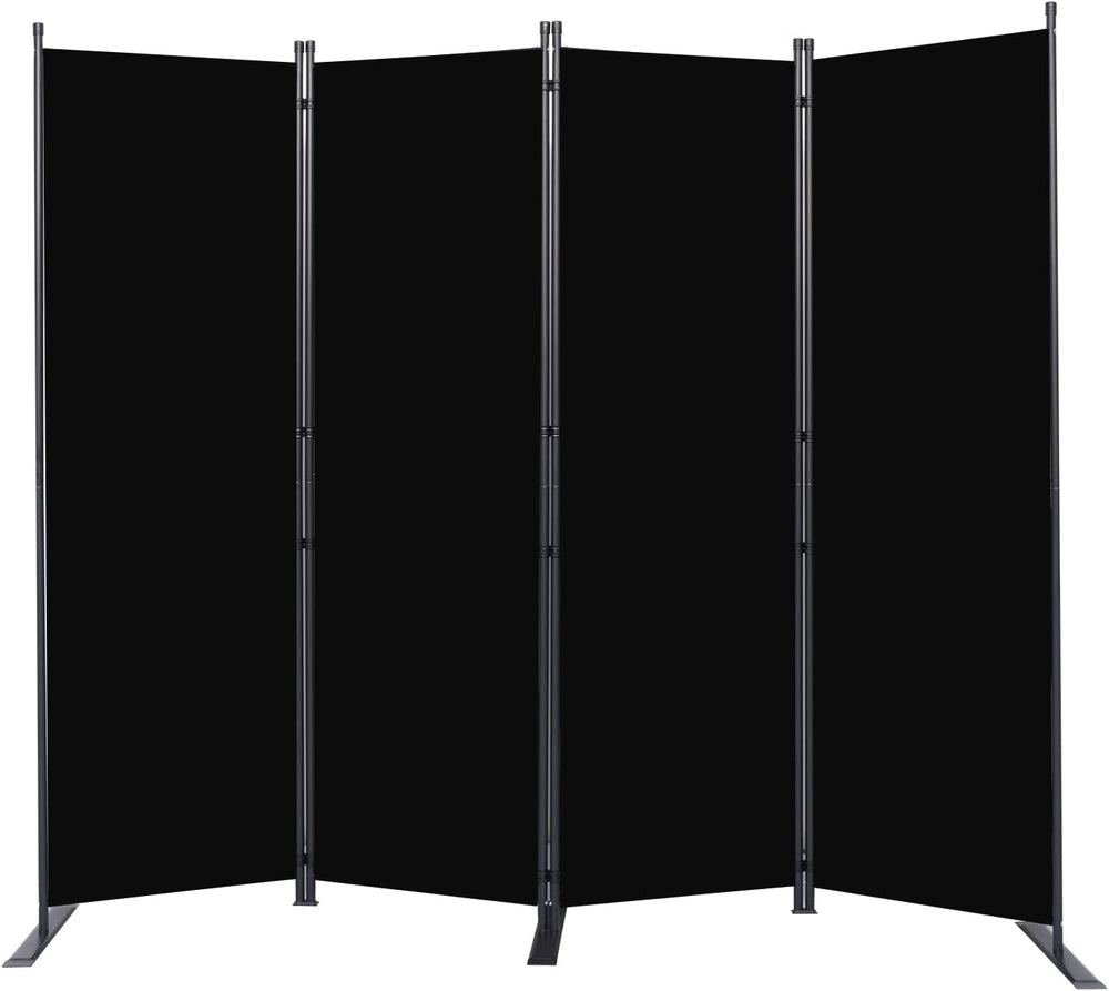 Room Divider 4 Panel-88''Wide,6FT Room Dividers and Folding Privacy S...