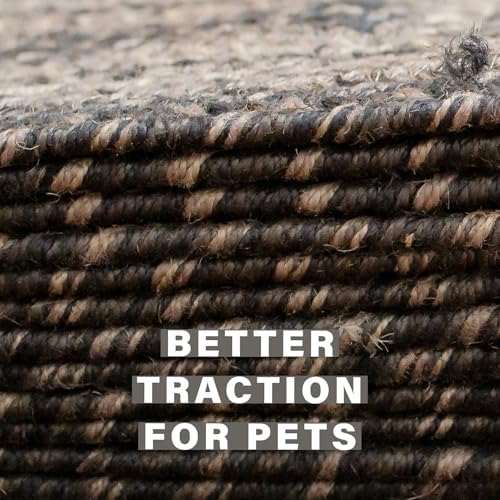 Homespice Flint Hill Jute Braided Stair Treads, Oval 8x28 Set of 13