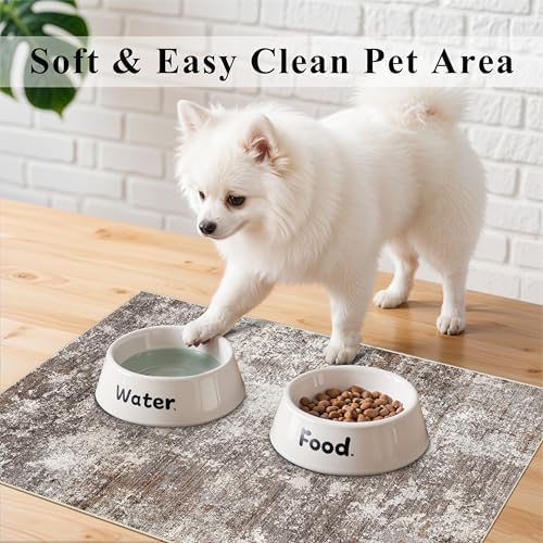4-Piece Kitchen Rug Set with Runner – Washable Non-Slip Floor Mats for Sink,E...