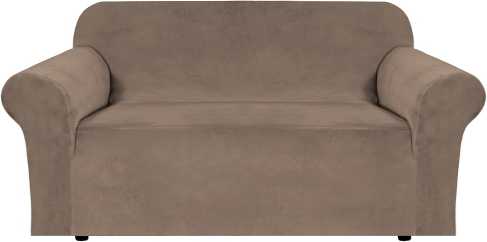 H.VERSAILTEX Stretch Velvet Loveseat Covers