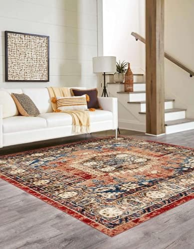 Unique Loom Utopia Collection Area Rug - Larissa (7' 10" Square, Ter...