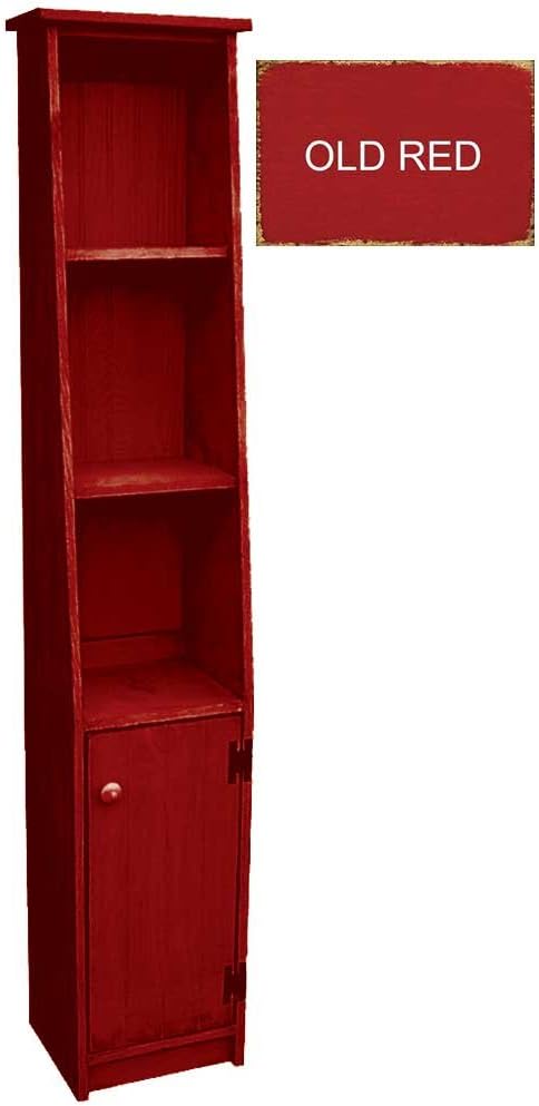 Sawdust City Narrow Hutch (Old Red)