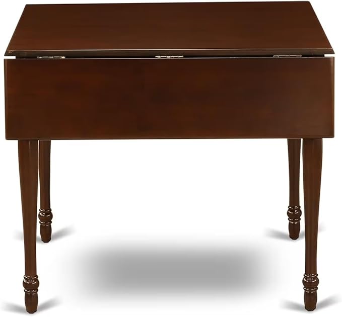 East West Furniture MZDA5-MAH-C 5 Piece Kitchen Table Set for 4 Includes a Re...