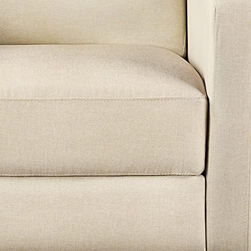 Yaheetech Fabric Recliner Chair Tufted Upholstered Single Sofa Beige
