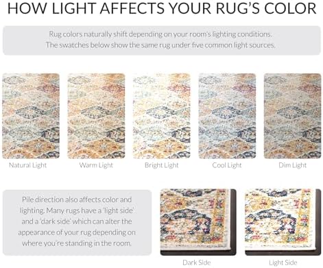 SAFAVIEH Madison Collection Runner Rug - 2'3" x 20', Cream &...