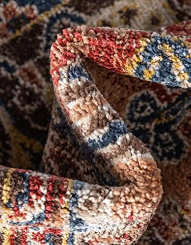 Unique Loom Utopia Collection Area Rug - Larissa (7' 10" Square, Ter...