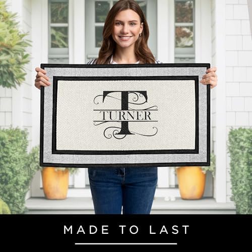 My Sign Center Door Mat, Personalized Doormat,Custom Indoor/Outdoor Monogram ...