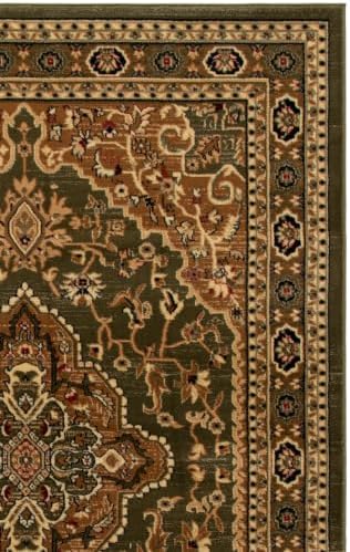 SAFAVIEH Lyndhurst Area Rug 6x9, Traditional Green LNH338Y