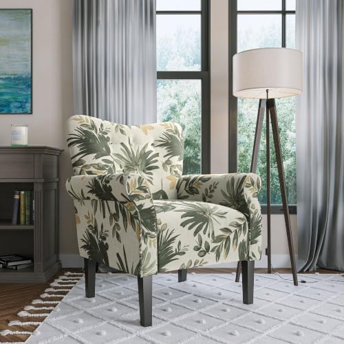 BELLEZE Modern Accent Chair, High Back Armchair, Upholstered Wingback Side Ch...