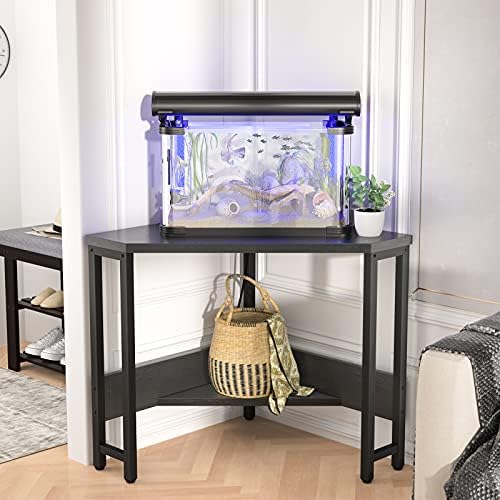 Armocity Corner Desk Small Desk with Outlets Corner Table for Small Space, Co...