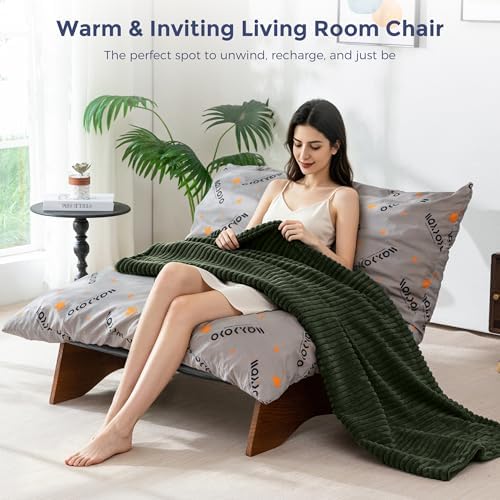 MAXYOYO Adjustable Living Room Chair, 3-Position Bean Bag Chair with Frame