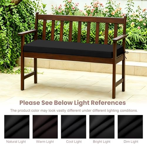 Outdoor Bench Cushions for Outdoor Furniture, 48x18 Inch, Waterproof Patio Fu...